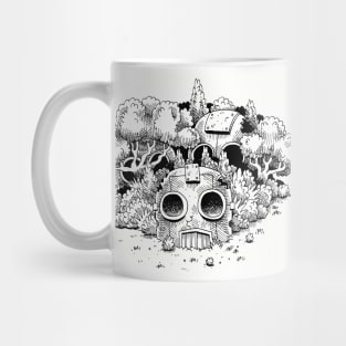 Abandoned robot junk Mug